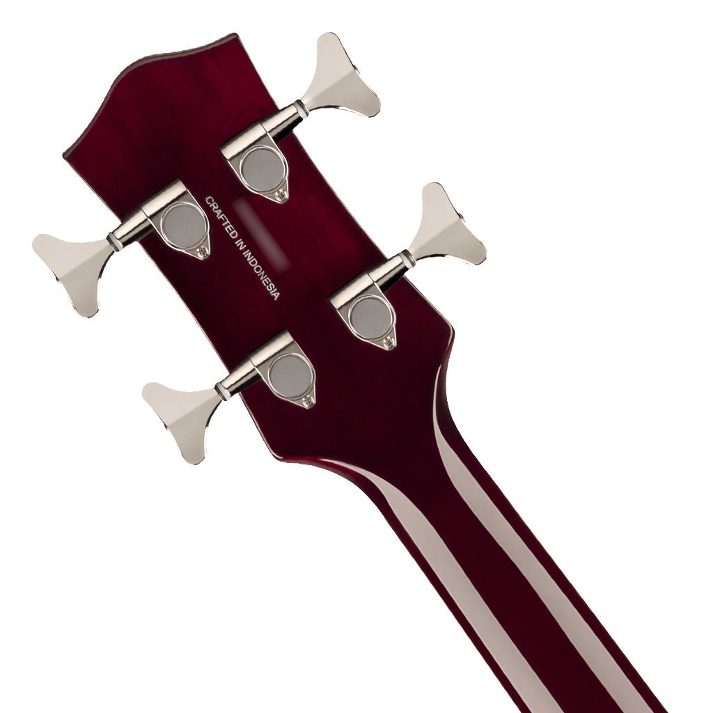 Gretsch Streamliner Jet Club Bass Single Cut and Laurel Fingerboard - Vintage White Bass Guitars Sky Music