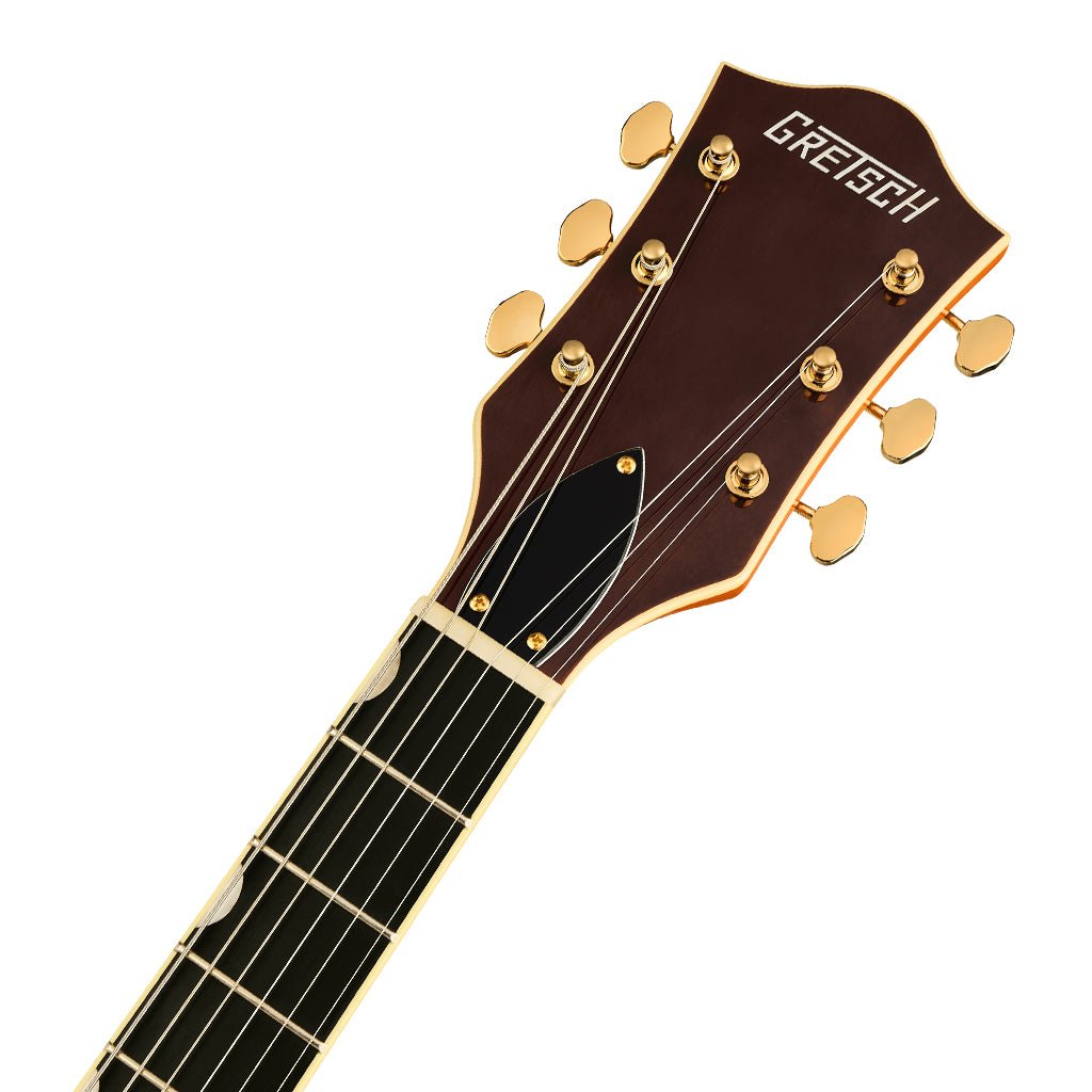 Gretsch Synchromatic Nashville Hollowbody Singlecut with Bigsby - 50s Orange Stain Electric Guitars Sky Music