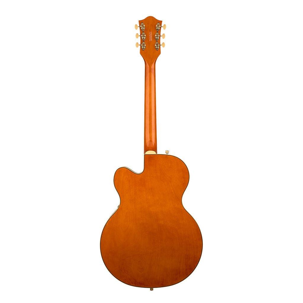 Gretsch Synchromatic Nashville Hollowbody Singlecut with Bigsby - 50s Orange Stain Electric Guitars Sky Music