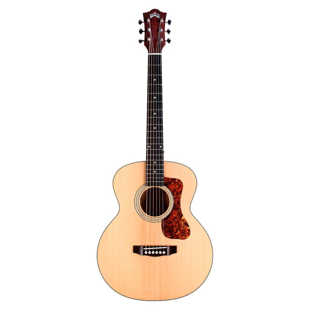 Guild Jumbo Junior Flamed Maple Acoustic-Electric Guitar - Natural Acoustic Guitars Sky Music