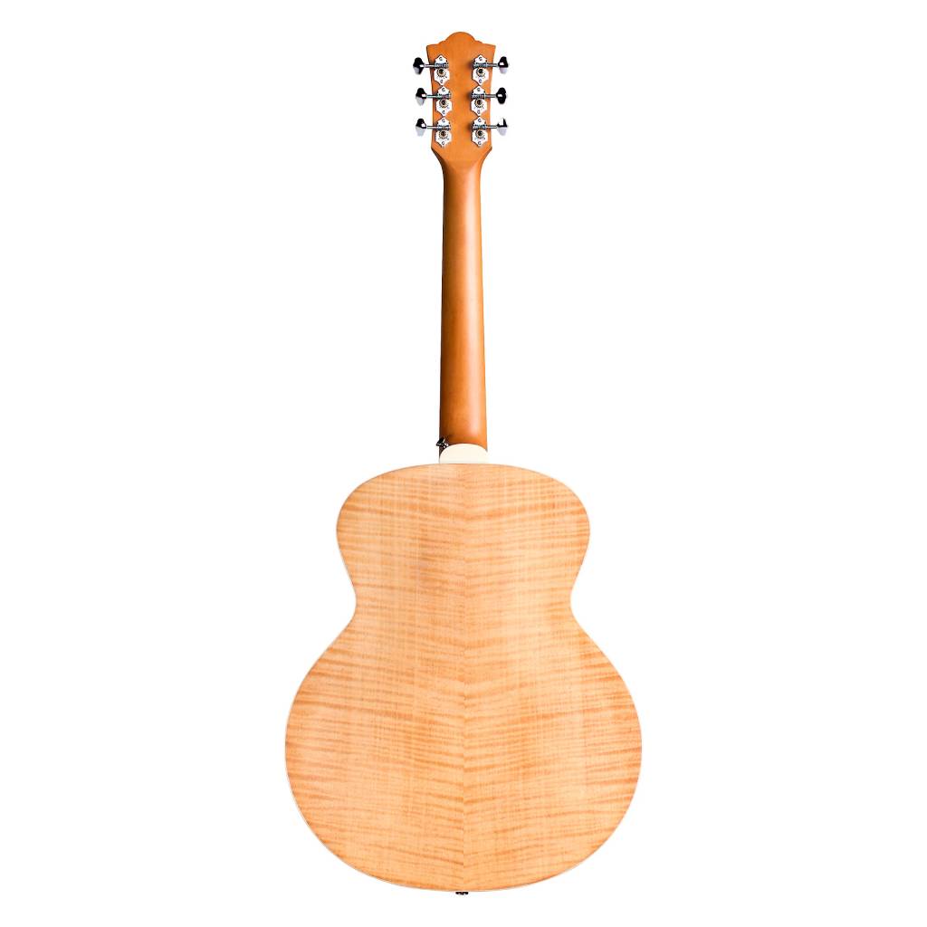Guild Jumbo Junior Flamed Maple Acoustic-Electric Guitar - Natural Acoustic Guitars Sky Music