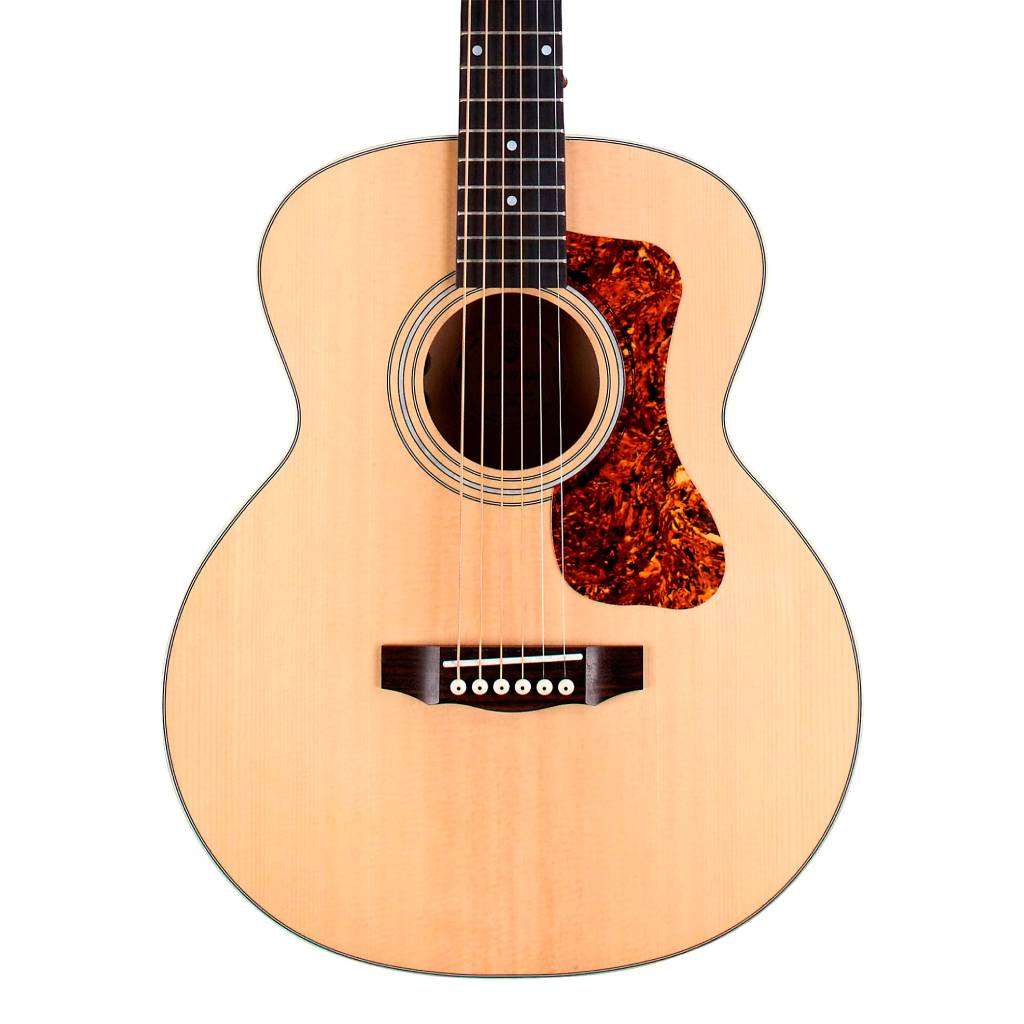 Guild Jumbo Junior Flamed Maple Acoustic-Electric Guitar - Natural Acoustic Guitars Sky Music