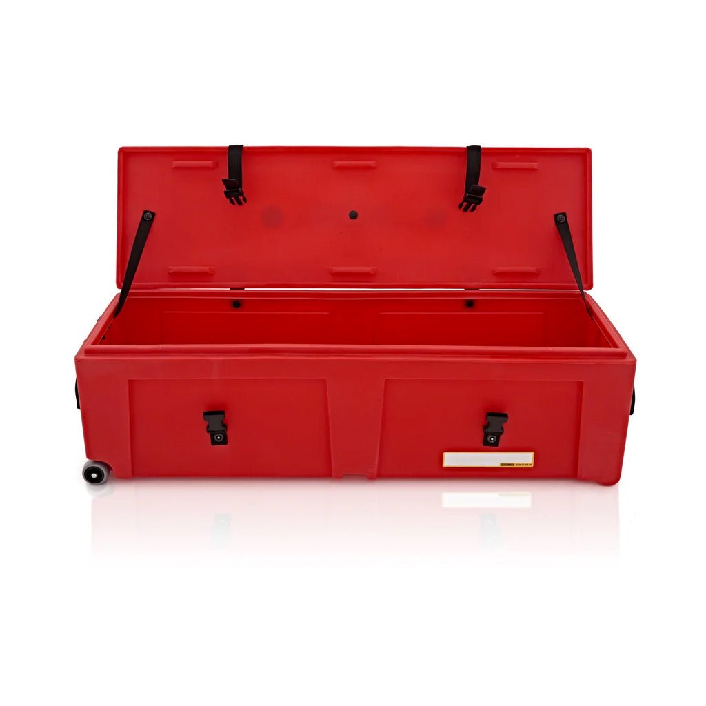 Hardcase Red 28" Hardware Case with Wheels Drum Bags & Cases Sky Music