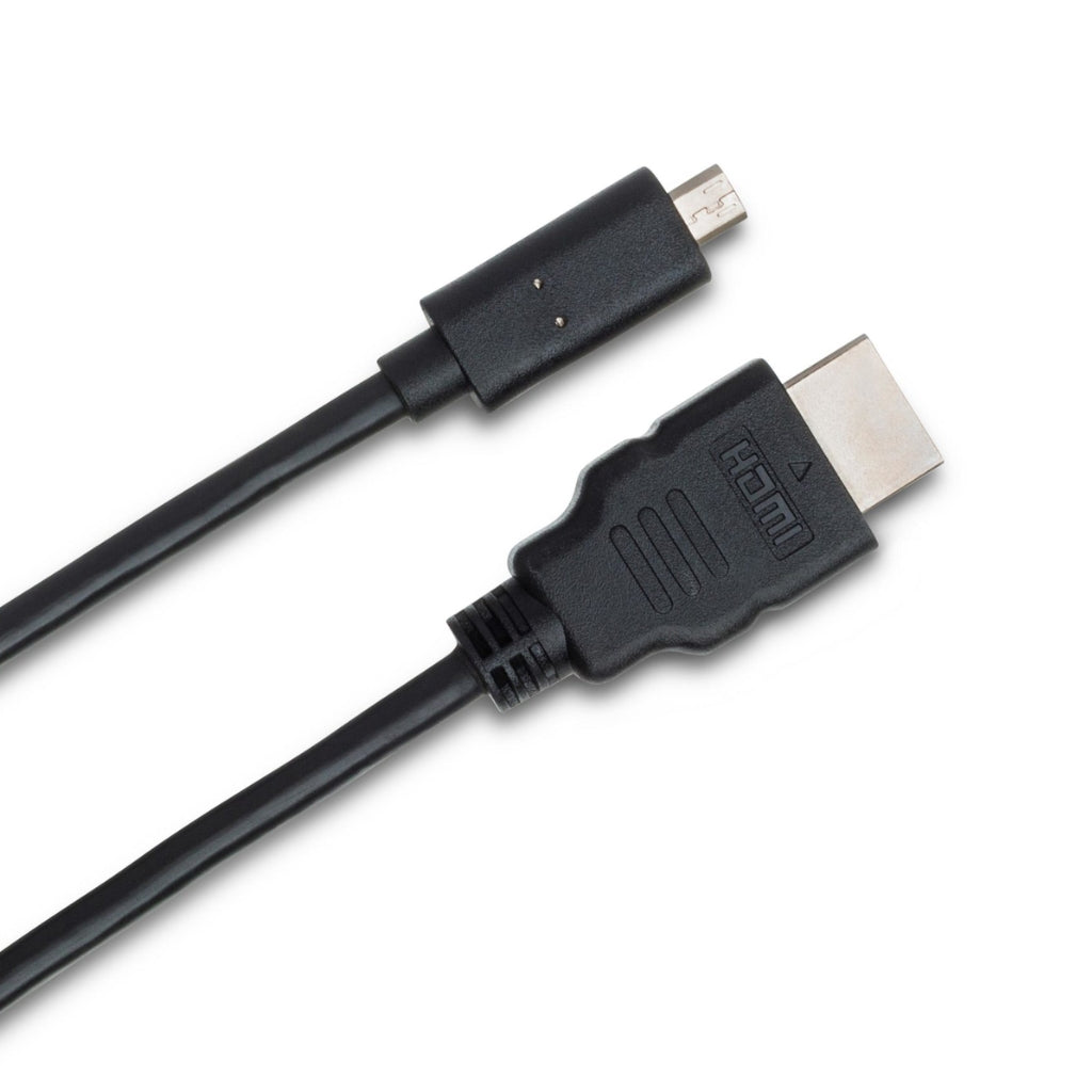 Hosa Technology - HDMI to HDMI Micro - High Speed HDMI Cable with Ethernet 6ft