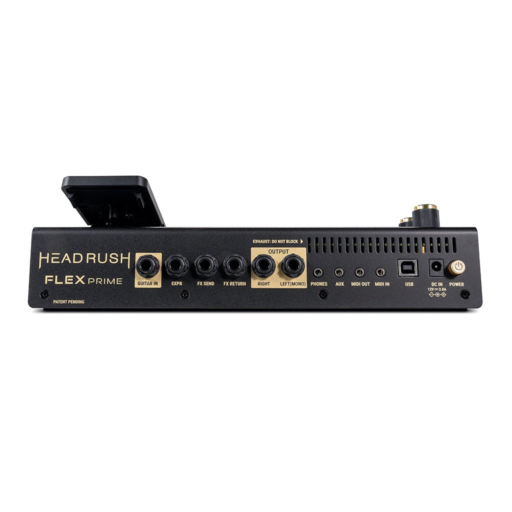 HeadRush Flex Prime Compact FX Pedalboard 4" Touchscreen with WiFi and Bluetooth Effects Pedals Sky Music