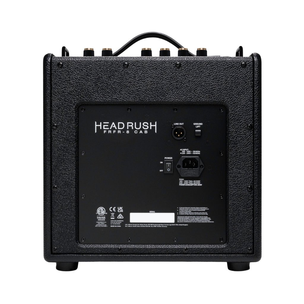 HeadRush FRFR-8 Guitar/Bass Amplifier Cabinet w/Bluetooth Speaker Cabinets Sky Music