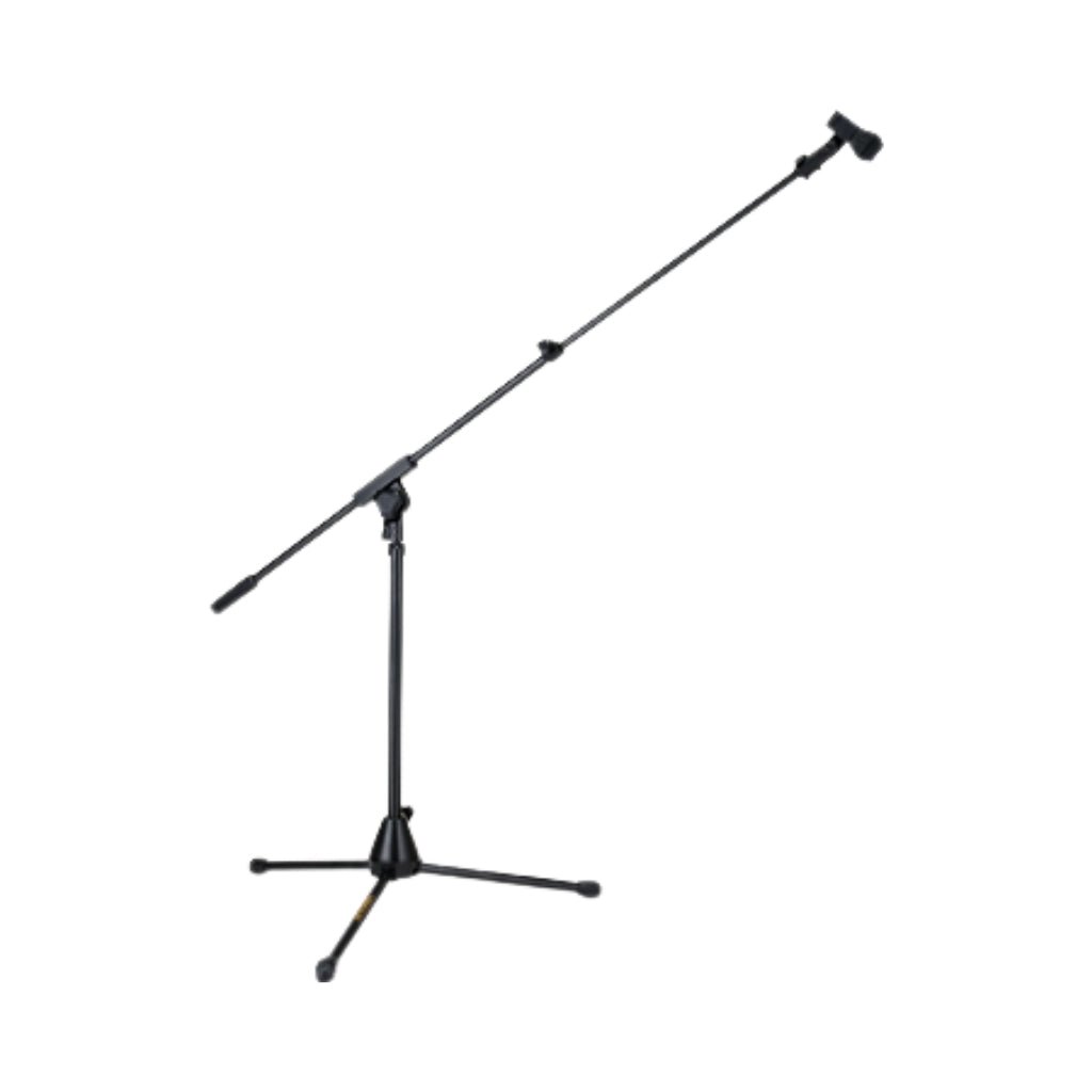 Hercules MS540B Low Profile Tripod Microphone Stand w/Boom & Mic Clip Microphone Stands & Accessories Sky Music