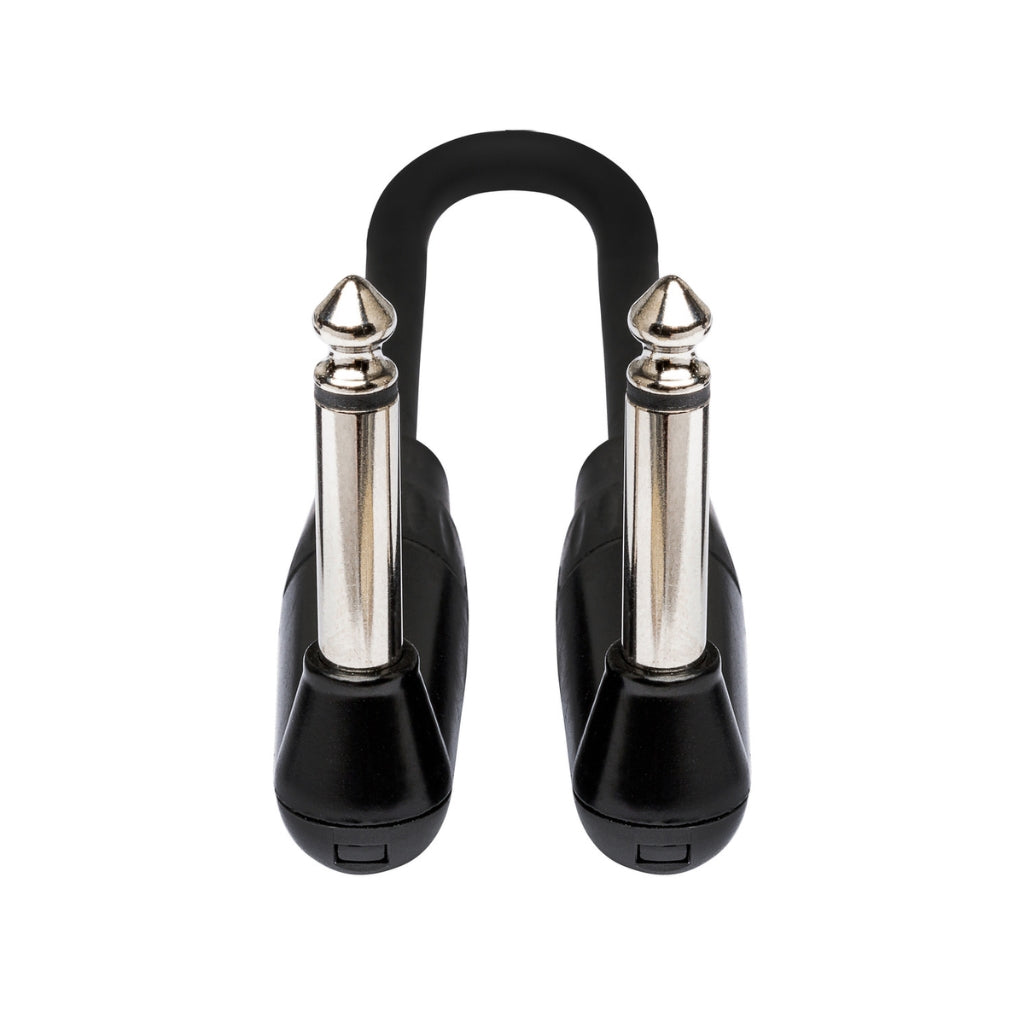 Hosa Technology - REAN Right-angle to Same - Pro Guitar Patch Cable 12"