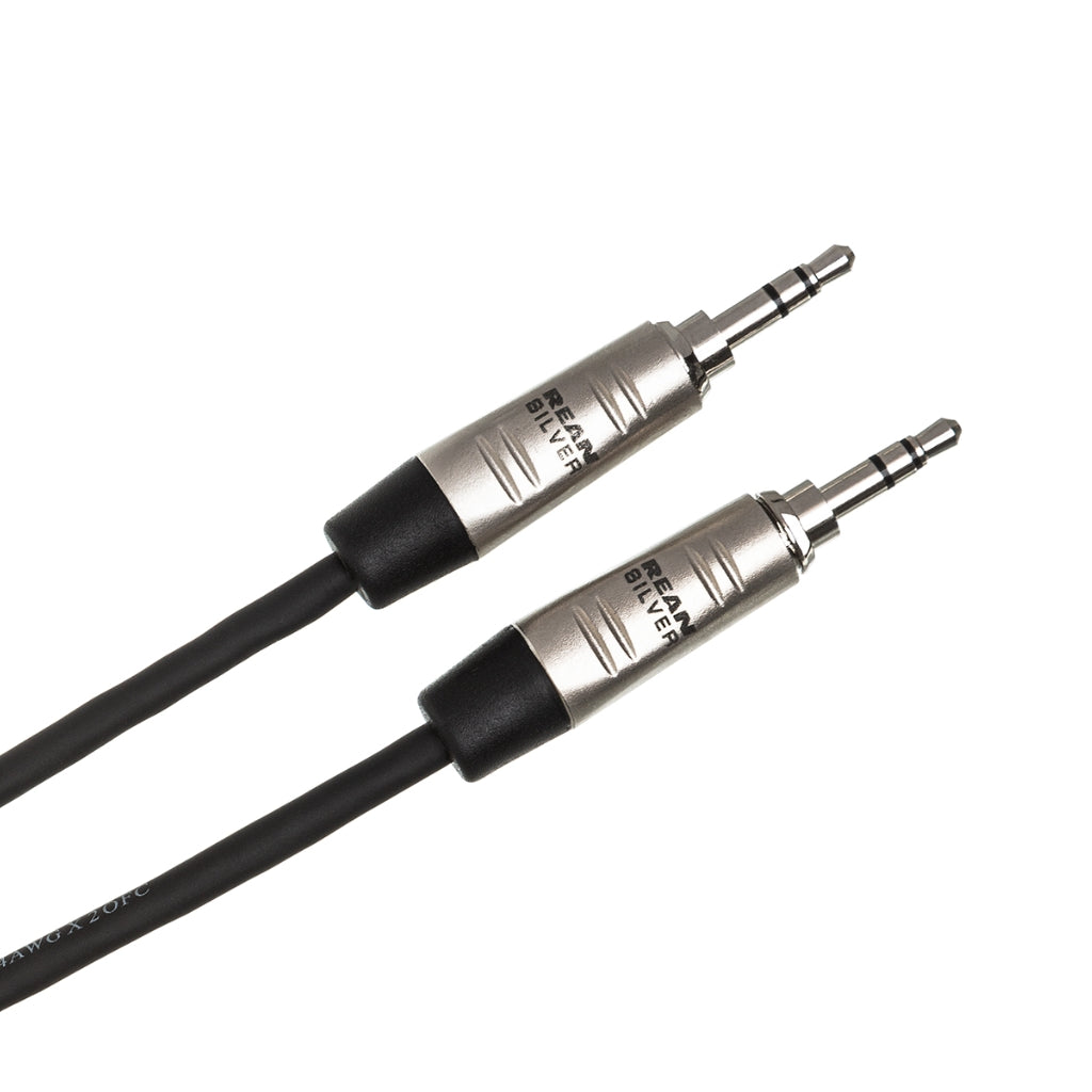 Hosa Technology - REAN 3.5 mm TRS to Same - Pro Stereo Interconnect Cable 3ft