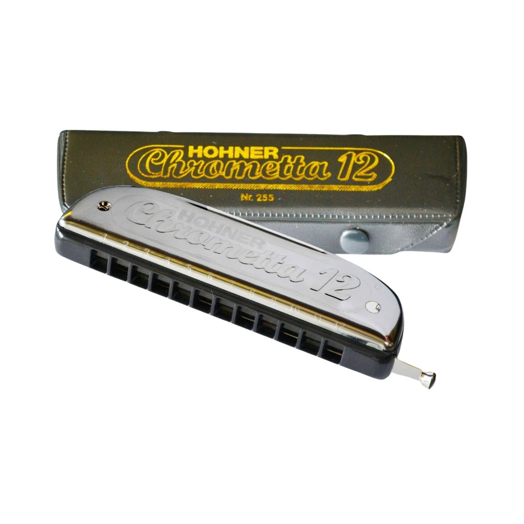 Hohner 255/48/C Chrometta 12 Hole Chromatic Harmonica Harmonicas Sky Music
