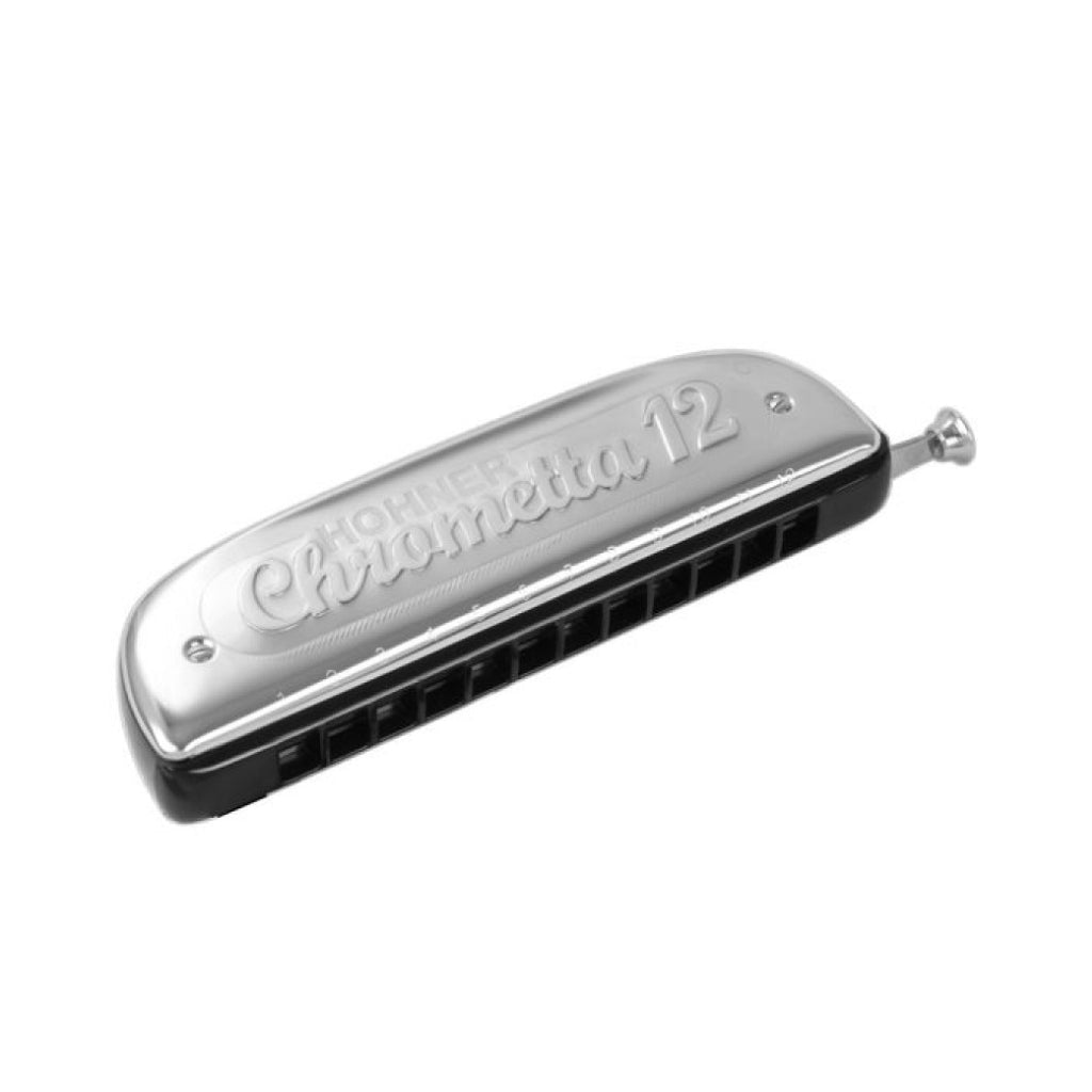 Hohner 255/48/C Chrometta 12 Hole Chromatic Harmonica Harmonicas Sky Music