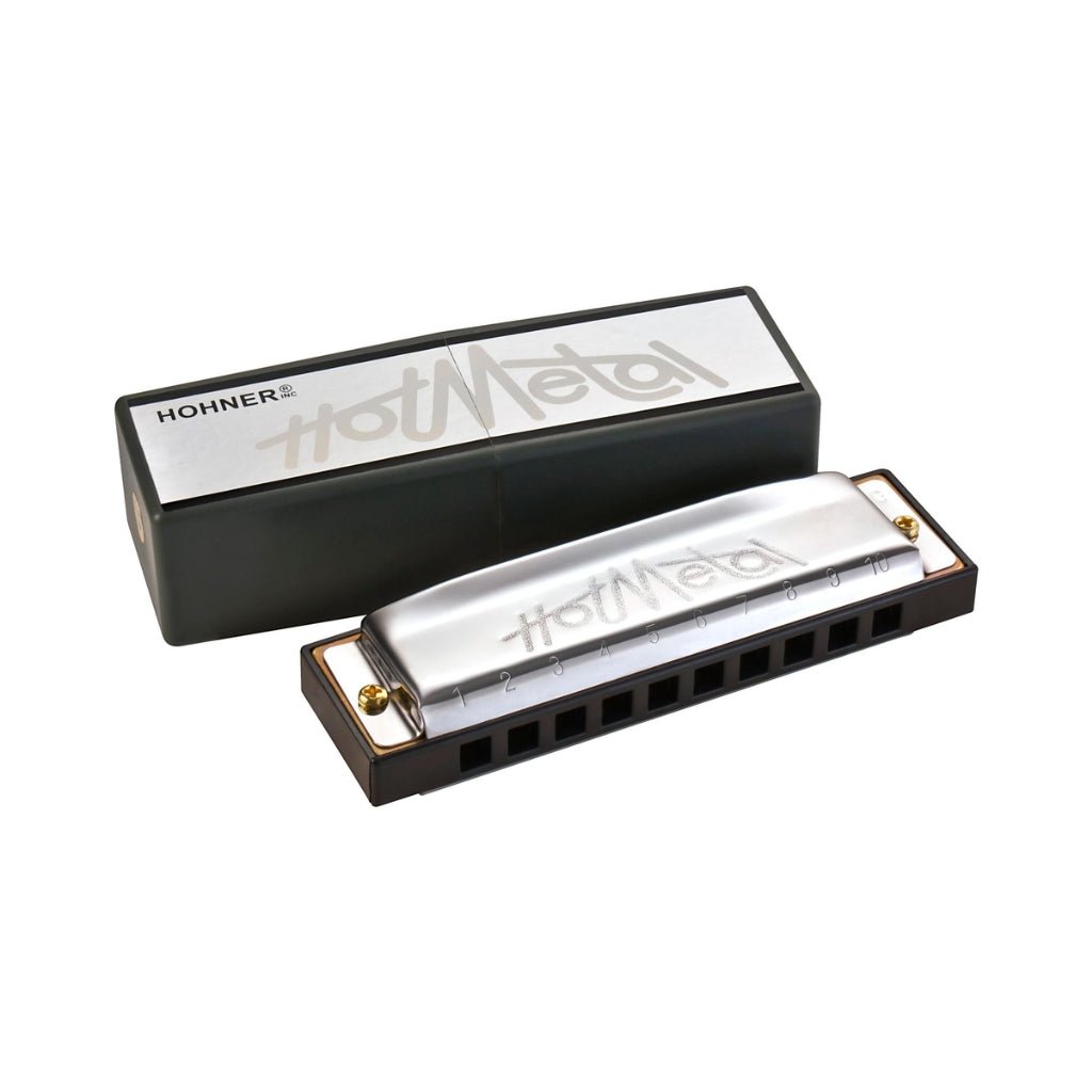 Hohner Hot Metal Harmonica - F Major Harmonicas Sky Music