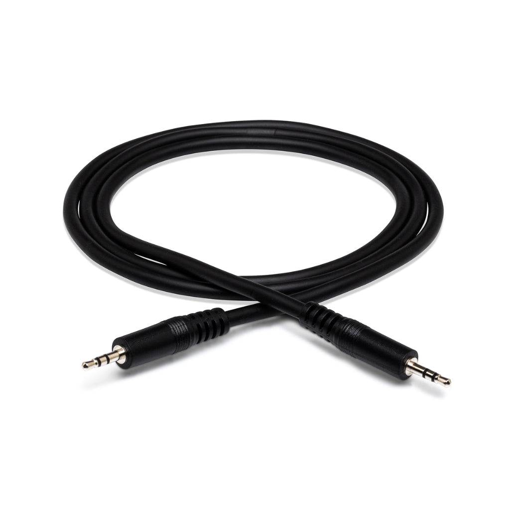Hosa Technology 2.5 mm TRS to Same Stereo Interconnect Cable 3ft Cables Sky Music