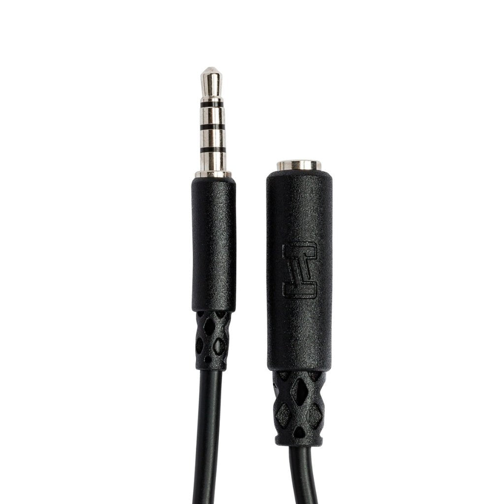 Hosa Technology 3.5 mm TRRS to Slim 3.5 mm TRRS Headphone Adaptor Cables Sky Music