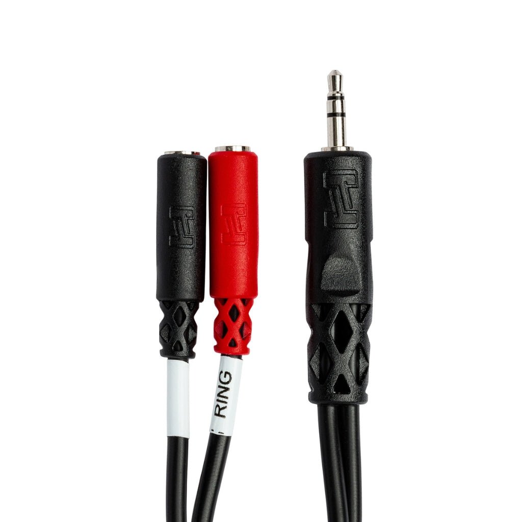 Hosa Technology 3.5 mm TRS to Dual 3.5 mm TSF Stereo Breakout Other Sky Music
