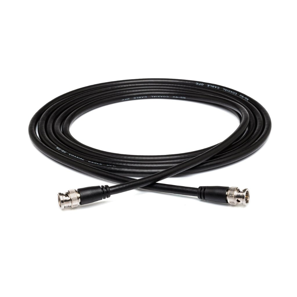 Hosa Technology BNC to Same Pro 75-ohm Coax Cable 6ft Cables Sky Music
