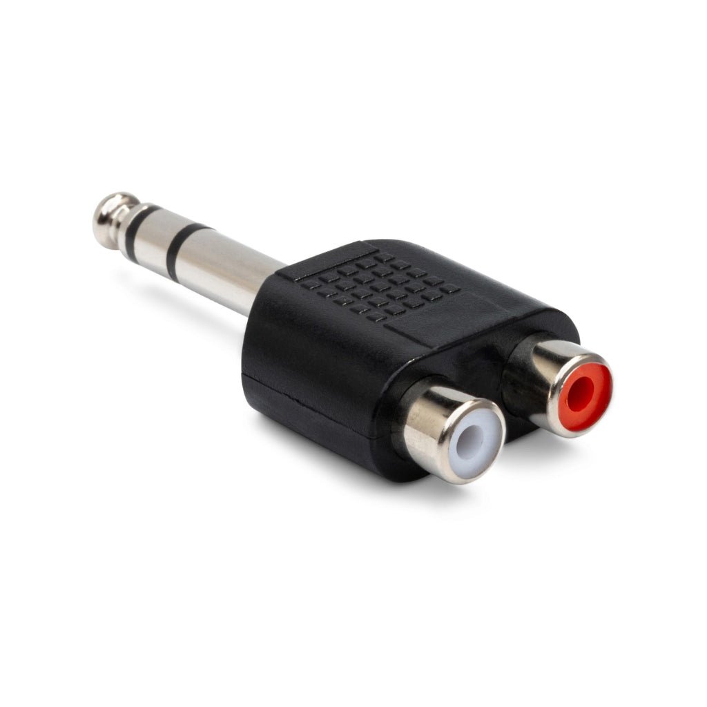 Hosa Technology Dual RCA to 1/4 in TRS Adaptor Other Sky Music