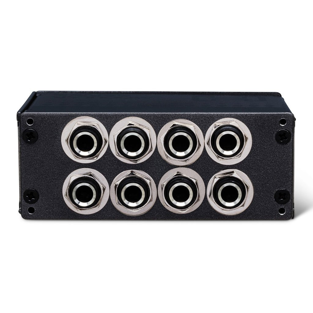 Hosa Technology Modular Patchbay 1/4 TRS Signal Processing Sky Music