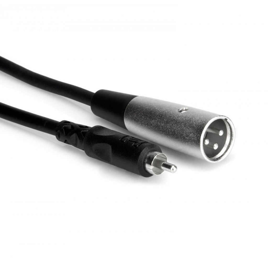 Hosa Technology RCA to XLR3M Unbalanced Interconnect Cable 2ft Cables Sky Music