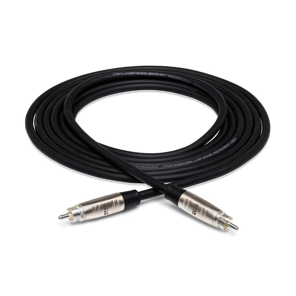 Hosa Technology REAN RCA to Same Pro Unbalanced Interconnect Cable 10ft Cables Sky Music