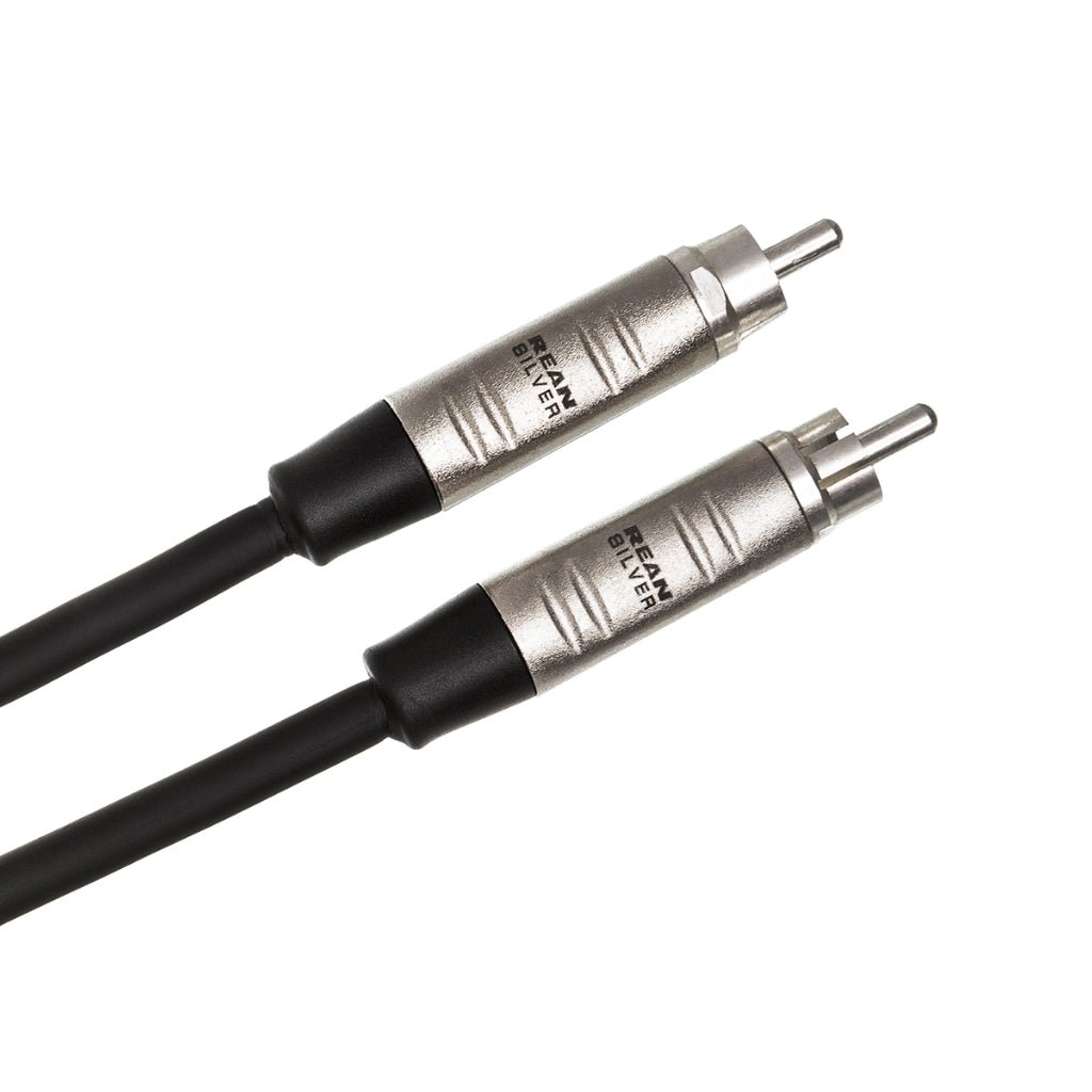 Hosa Technology REAN RCA to Same Pro Unbalanced Interconnect Cable 3ft Cables Sky Music