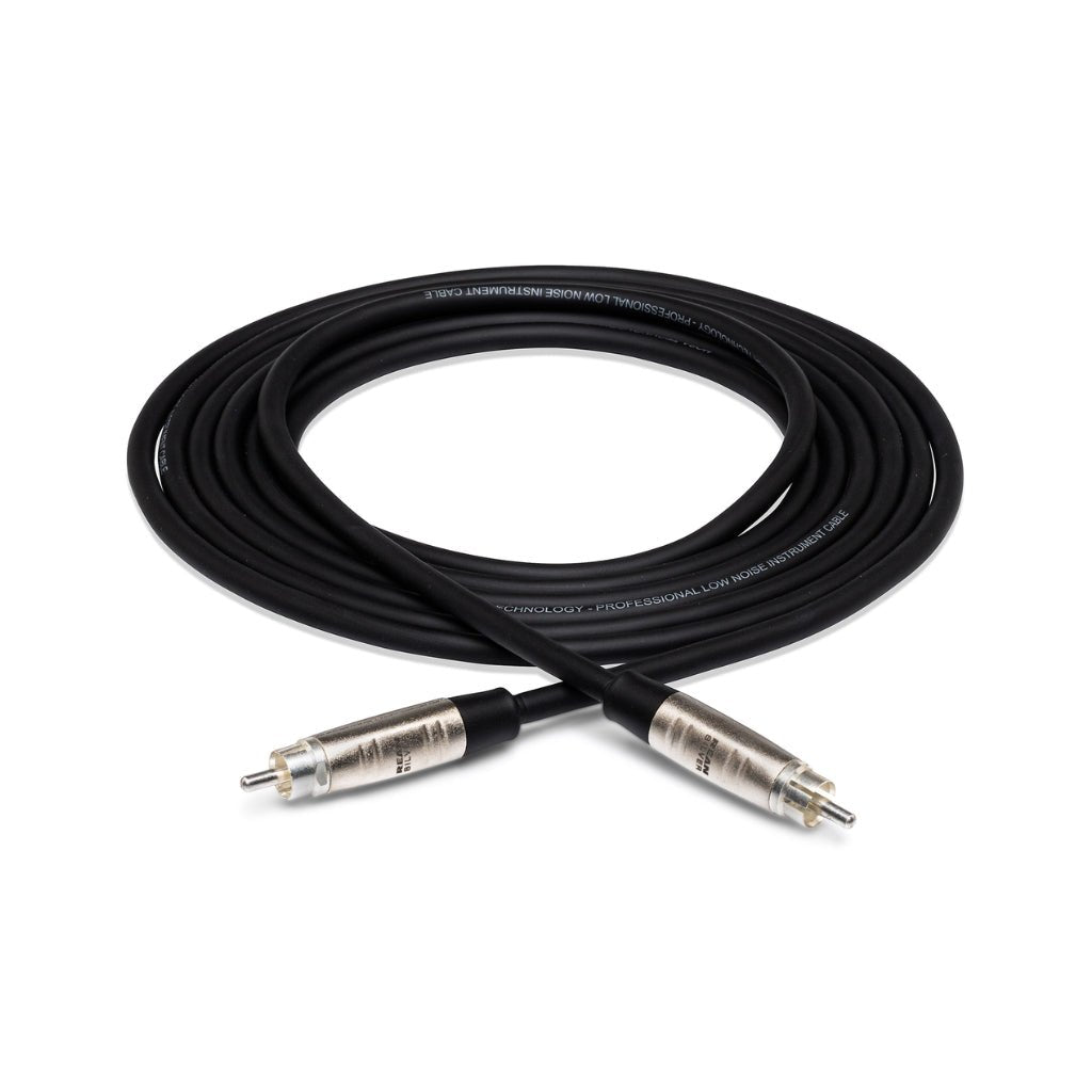 Hosa Technology REAN RCA to Same Pro Unbalanced Interconnect Cable 3ft Cables Sky Music