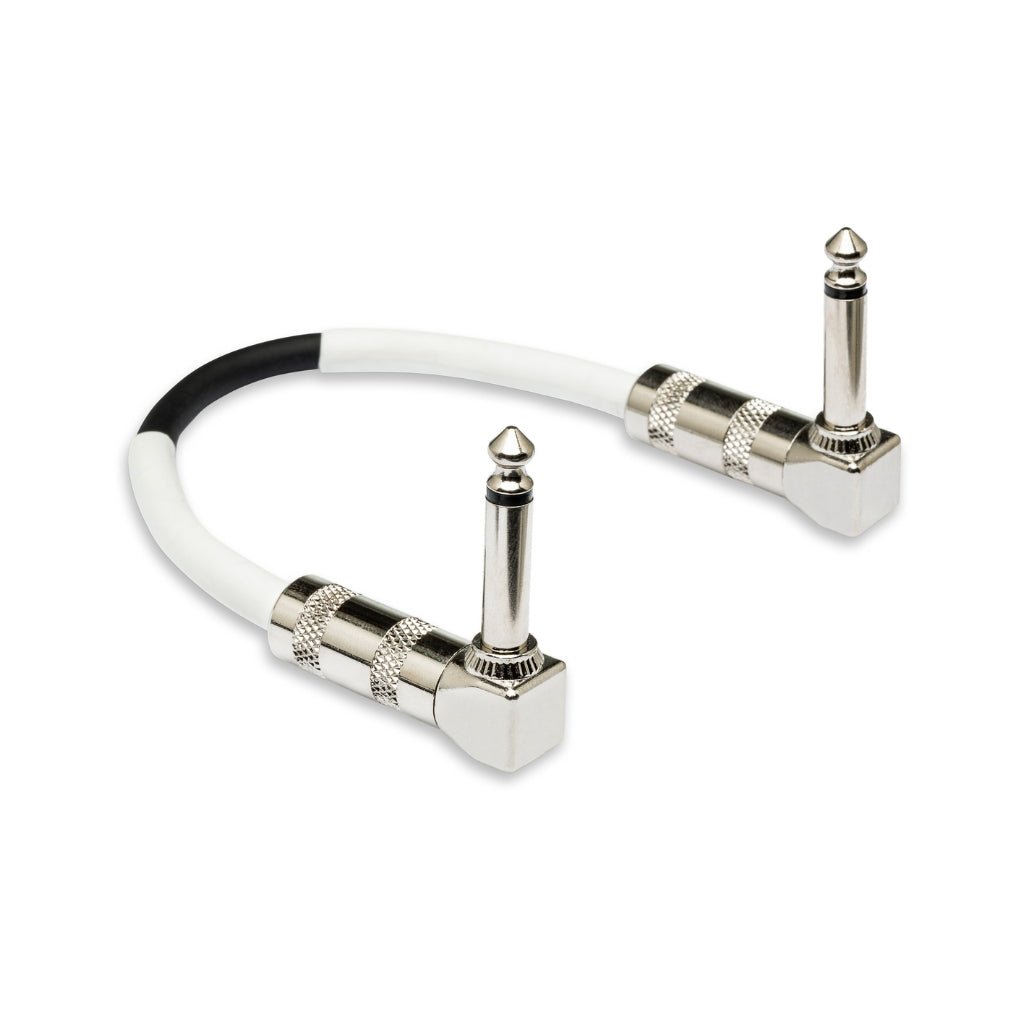 Hosa Technology Right-angle to Same Guitar Patch Cable 18" Cables Sky Music