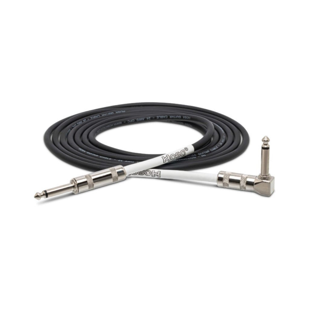 Hosa Technology Straight to Right-Angle Guitar Cable 5ft Other Sky Music