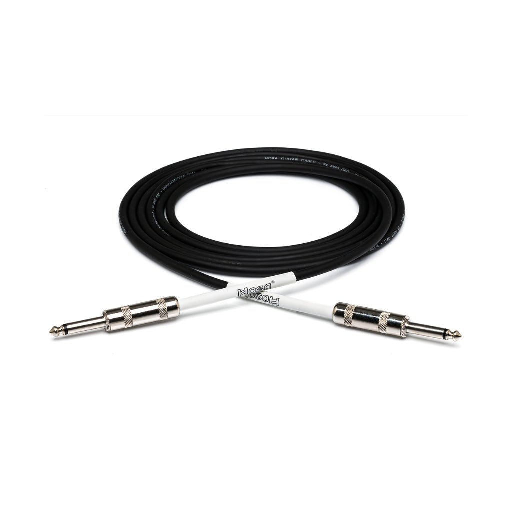 Hosa Technology Straight to Same Guitar Cable 10ft Cables Sky Music