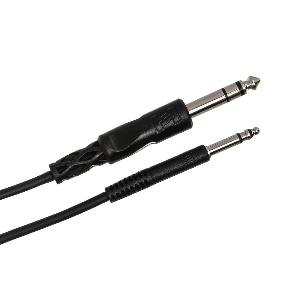 Hosa Technology TT TRS to 1/4 in TRS Balanced Interconnect Cable 5ft Cables Sky Music
