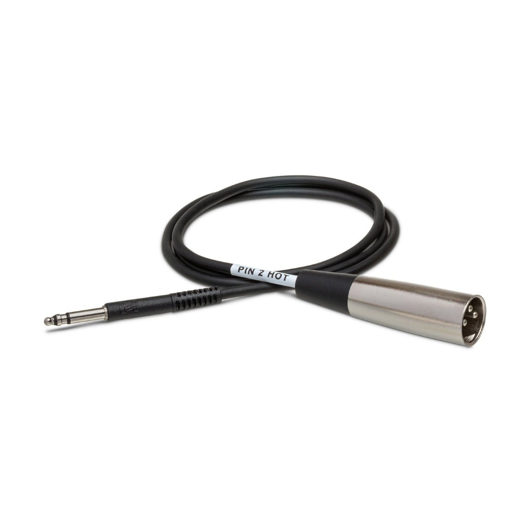Hosa Technology TT TRS to XLR3M Balanced Interconnect Cable 3ft Other Sky Music