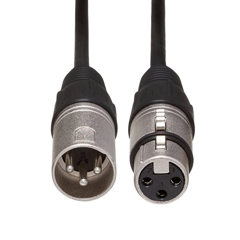 Hosa Technology XLR3M to XLR3F DMX512 Cable 3ft Cables Sky Music