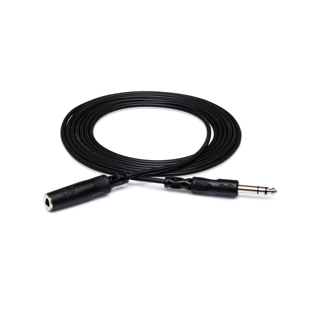 Hosa Technology - 1/4 in TRS to 1/4 in TRS - Headphone Extension Cable 10ft