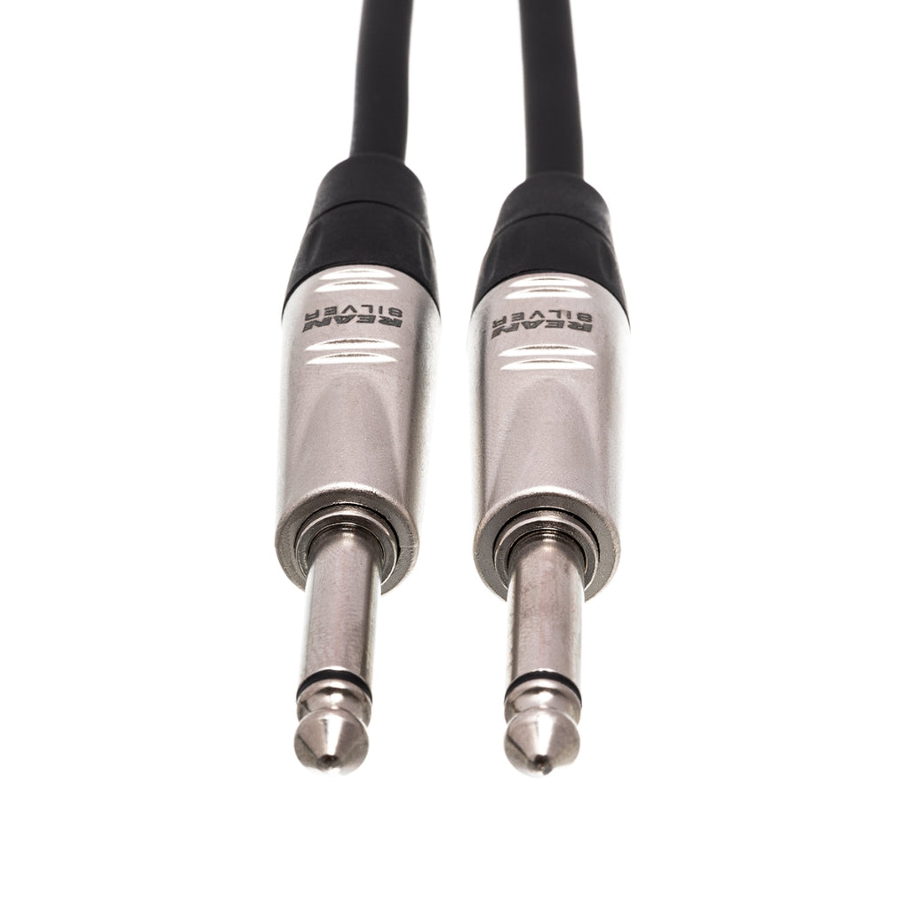 Hosa Technology - REAN 1/4 in TS to Same - Pro Unbalanced Interconnect Cable 10ft