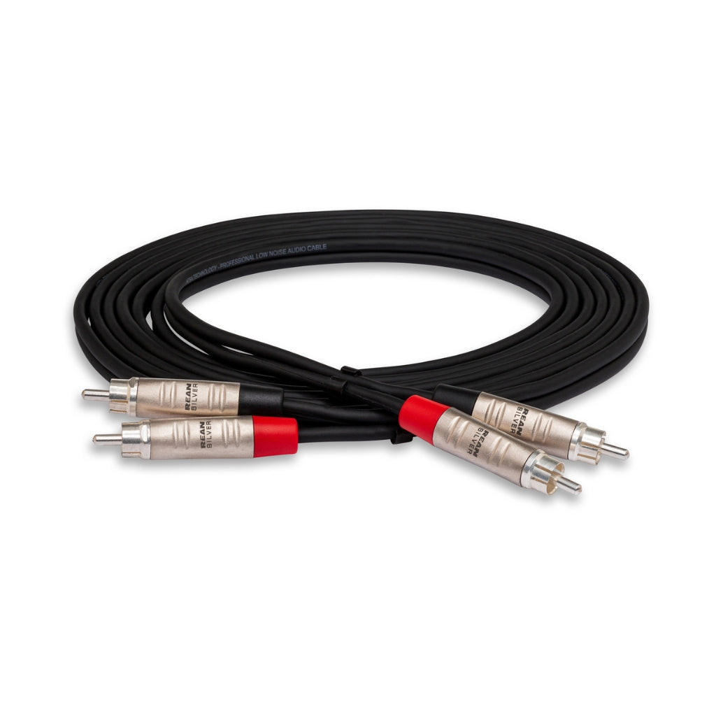 Hosa Technology Dual - REAN RCA to Same - Pro Stereo Interconnect Cable 3ft