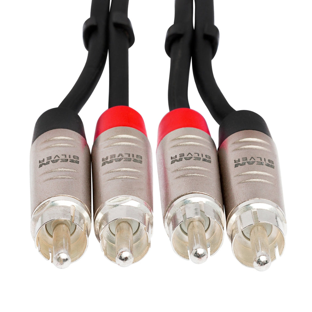 Hosa Technology Dual - REAN RCA to Same - Pro Stereo Interconnect Cable 3ft