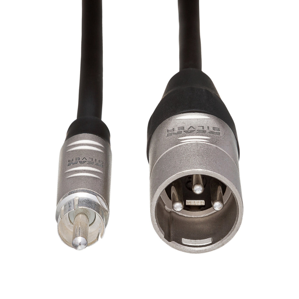 Hosa Technology - REAN RCA to XLR3M - Pro Unbalanced Interconnect Cable 3ft