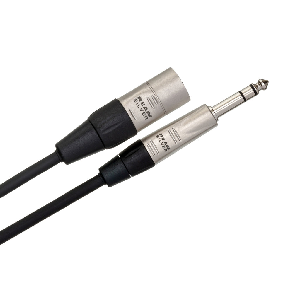 Hosa Technology - REAN 1/4 in TRS to XLR3M - Pro Balanced Interconnect Cable 1.5ft