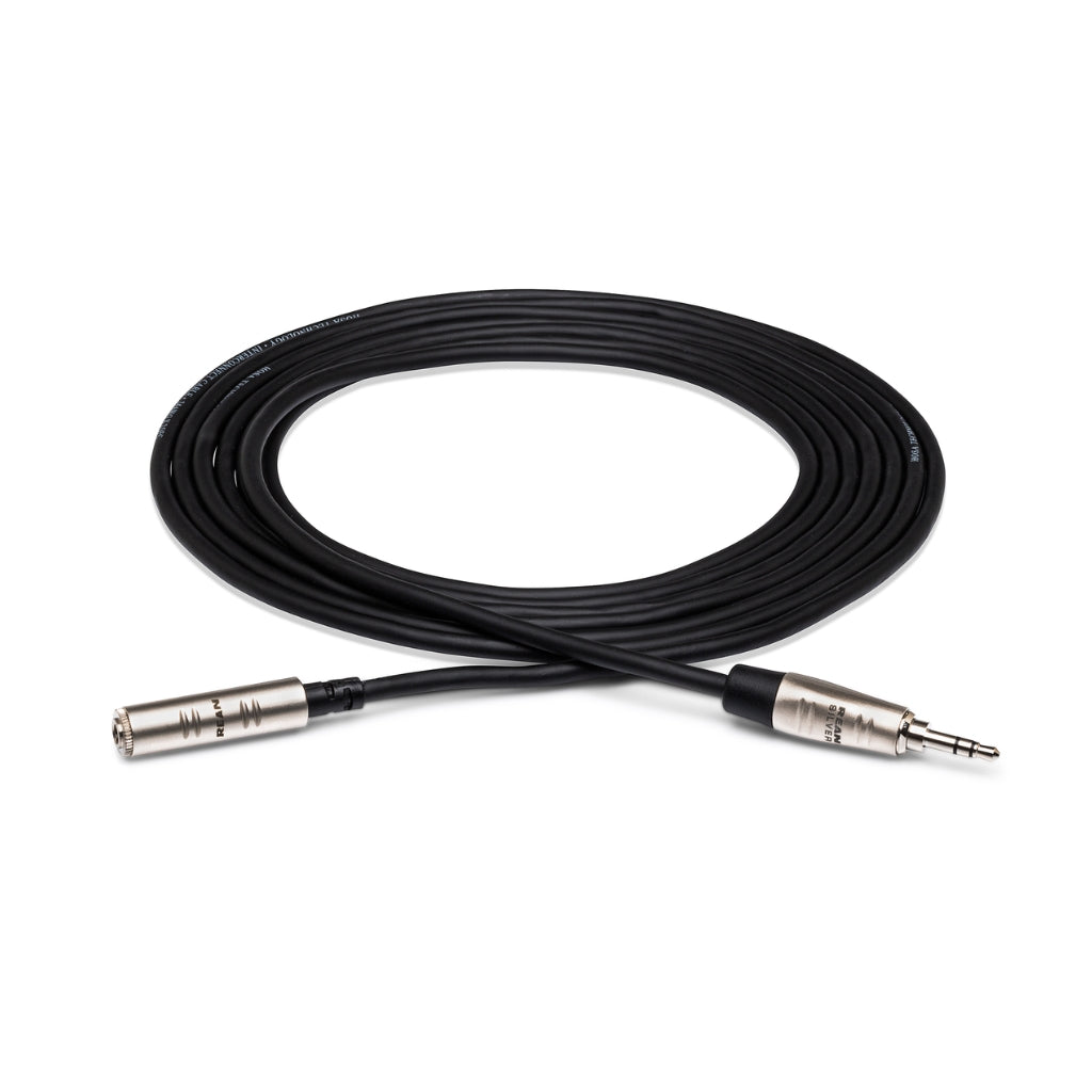 Hosa Technology REAN 3.5 mm TRS to 3.5 mm TRS Pro Headphone Extension Cable 5ft
