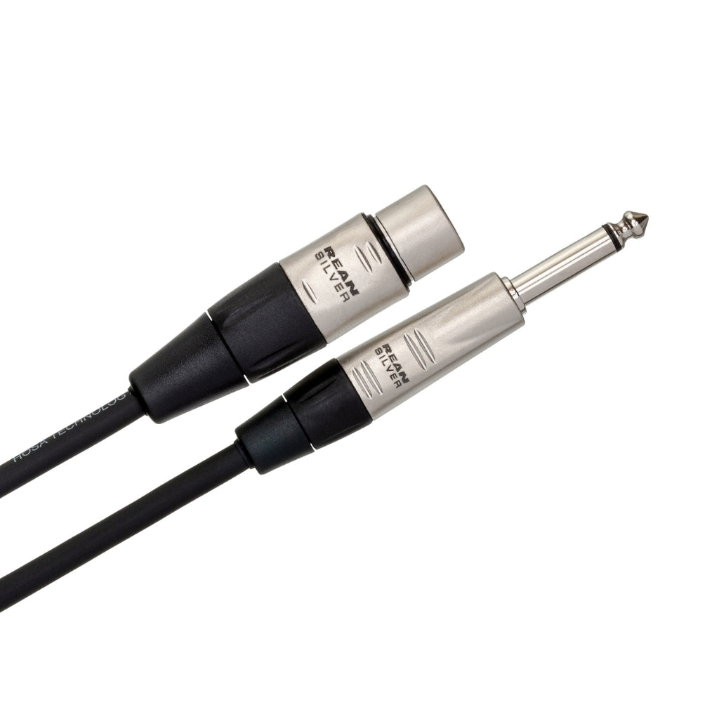 Hosa Technology - REAN XLR3F to 1/4 in TS - Pro Unbalanced Interconnect Cable 1.5ft
