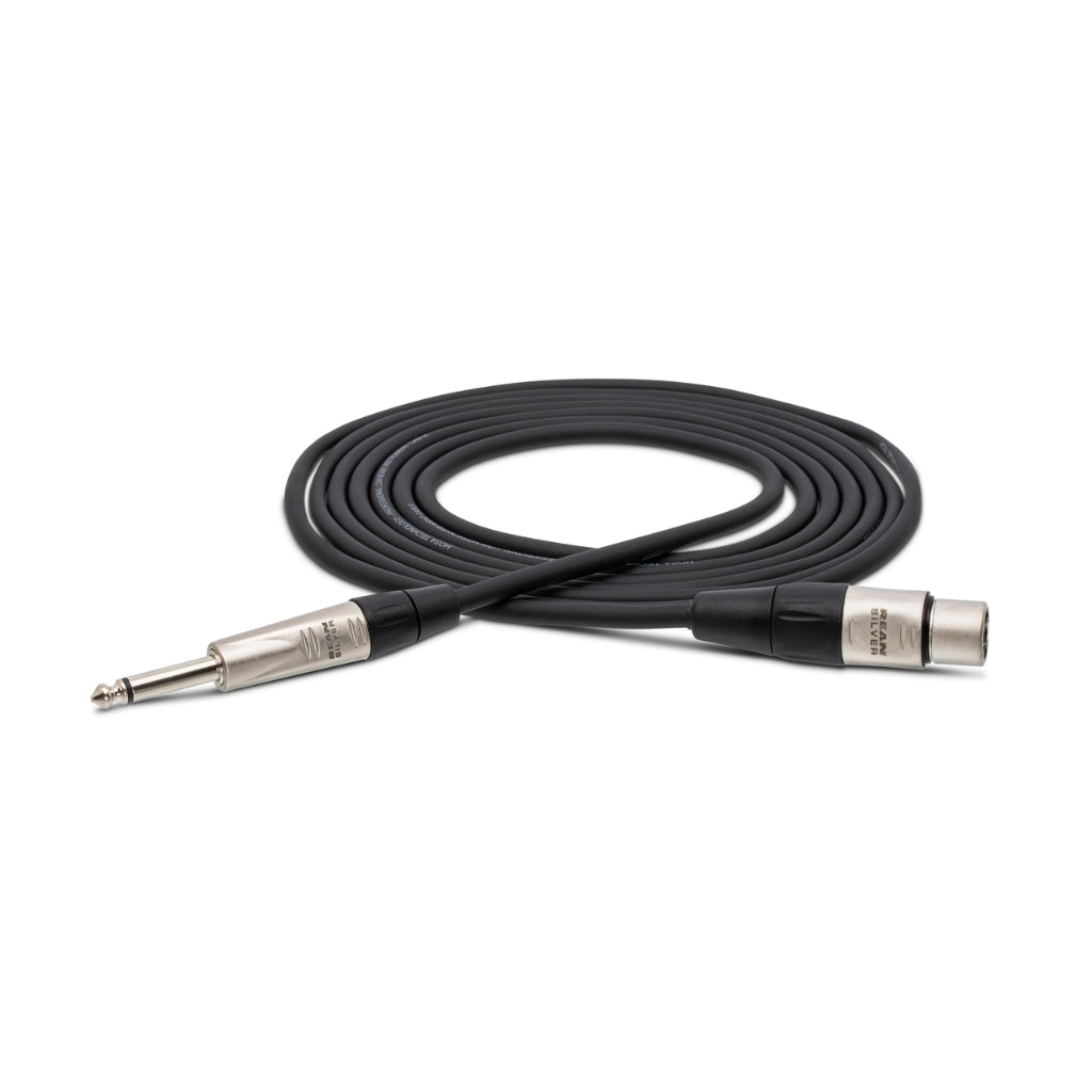Hosa Technology - REAN XLR3F to 1/4 in TS - Pro Unbalanced Interconnect Cable 10ft