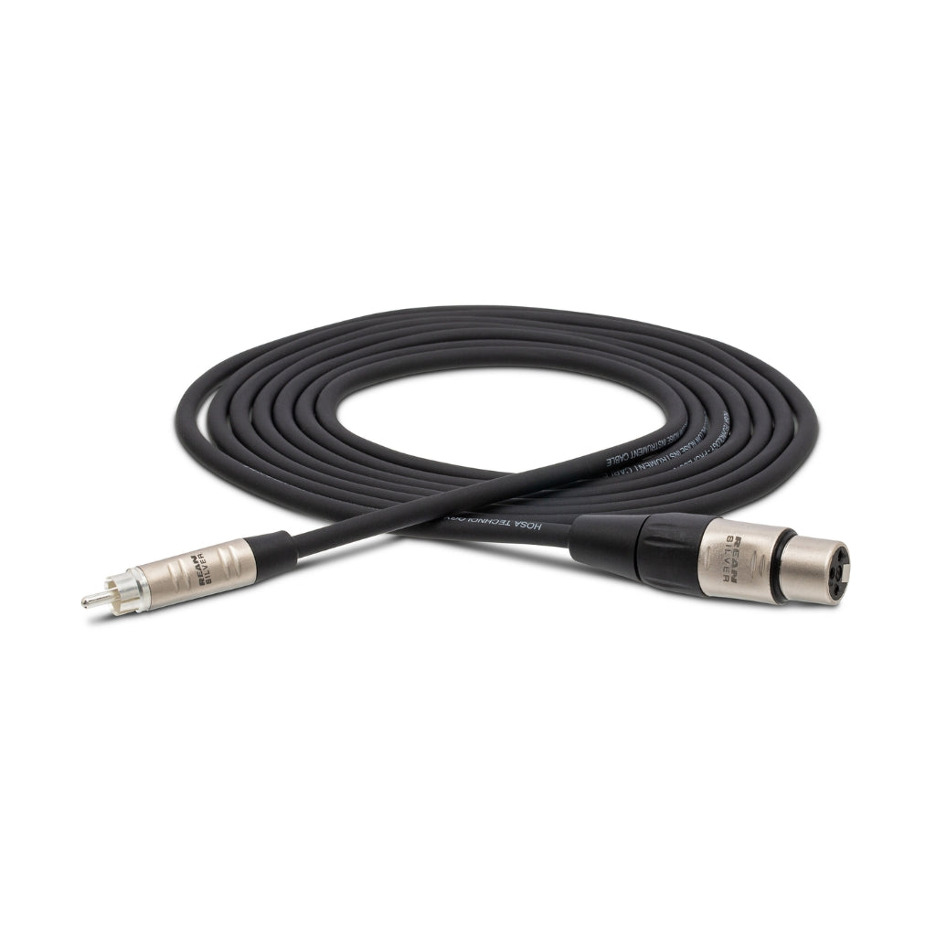 Hosa Technology - REAN XLR3F to RCA - Pro Unbalanced Interconnect Cable 20ft