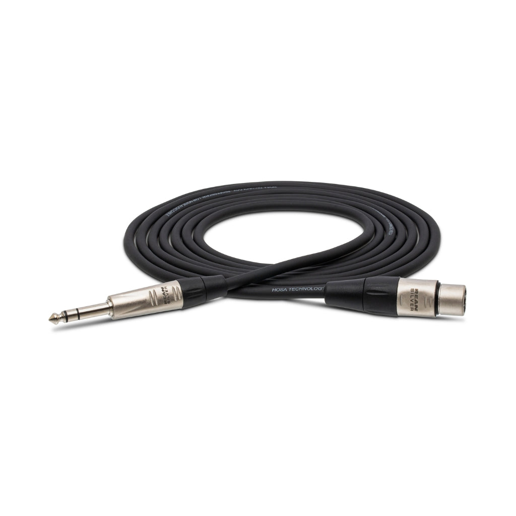 Hosa Technology - REAN XLR3F to 1/4 in TRS - Pro Balanced Interconnect Cable 3ft