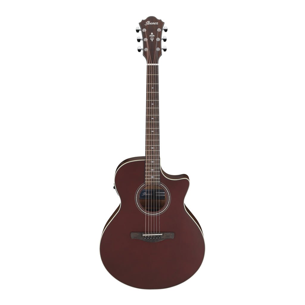 Ibanez AE100BUF Electro Acoustic Guitar Burgundy Flat Acoustic Guitars Sky Music