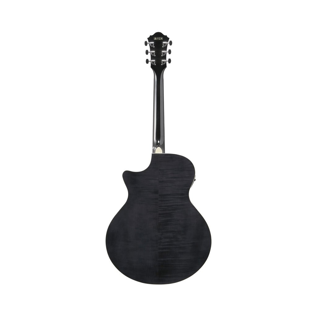 Ibanez AE170 Acoustic Guitar w/Pickup - Transparent Black High Gloss Acoustic Guitars Sky Music