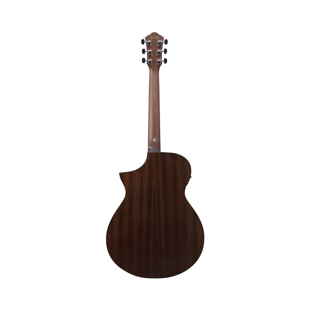 Ibanez AEWC16QA Acoustic Guitar w/Pickup - Transparent Black Sunburst High Gloss Acoustic Guitars Sky Music