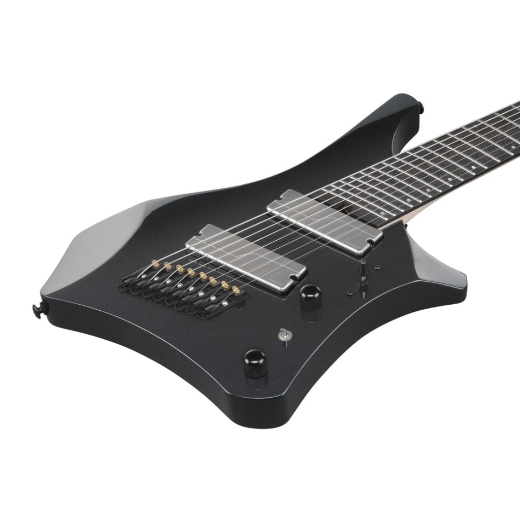 Ibanez ALPHA A528 8-String Electric Guitar - Iron Pewter Electric Guitars Sky Music