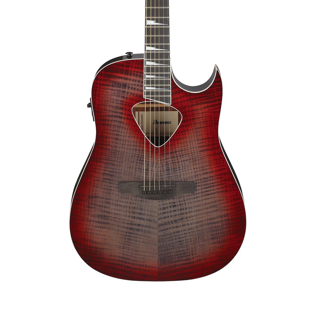 Ibanez ALT50FA Acoustic Guitar w/Pickup - Red Doom Burst High Gloss Acoustic Guitars Sky Music