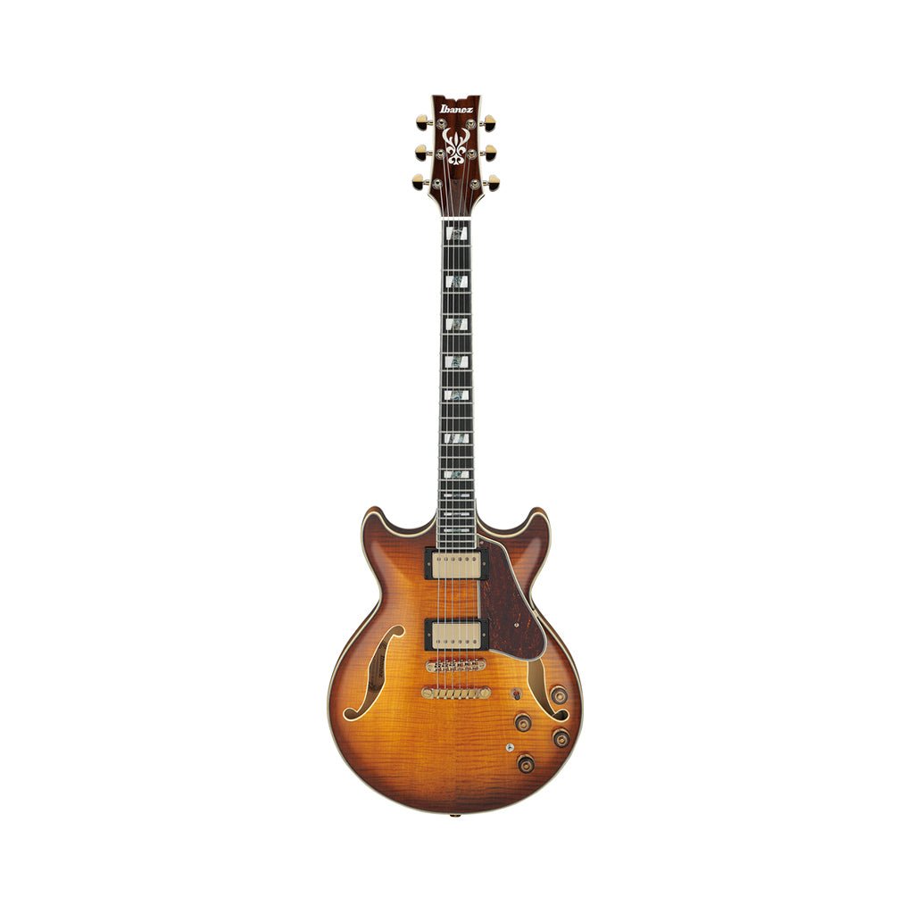 Ibanez AM153FM Artcore Semi-Hollow Electric Guitar - Antique Tobacco Burst Electric Guitars Sky Music