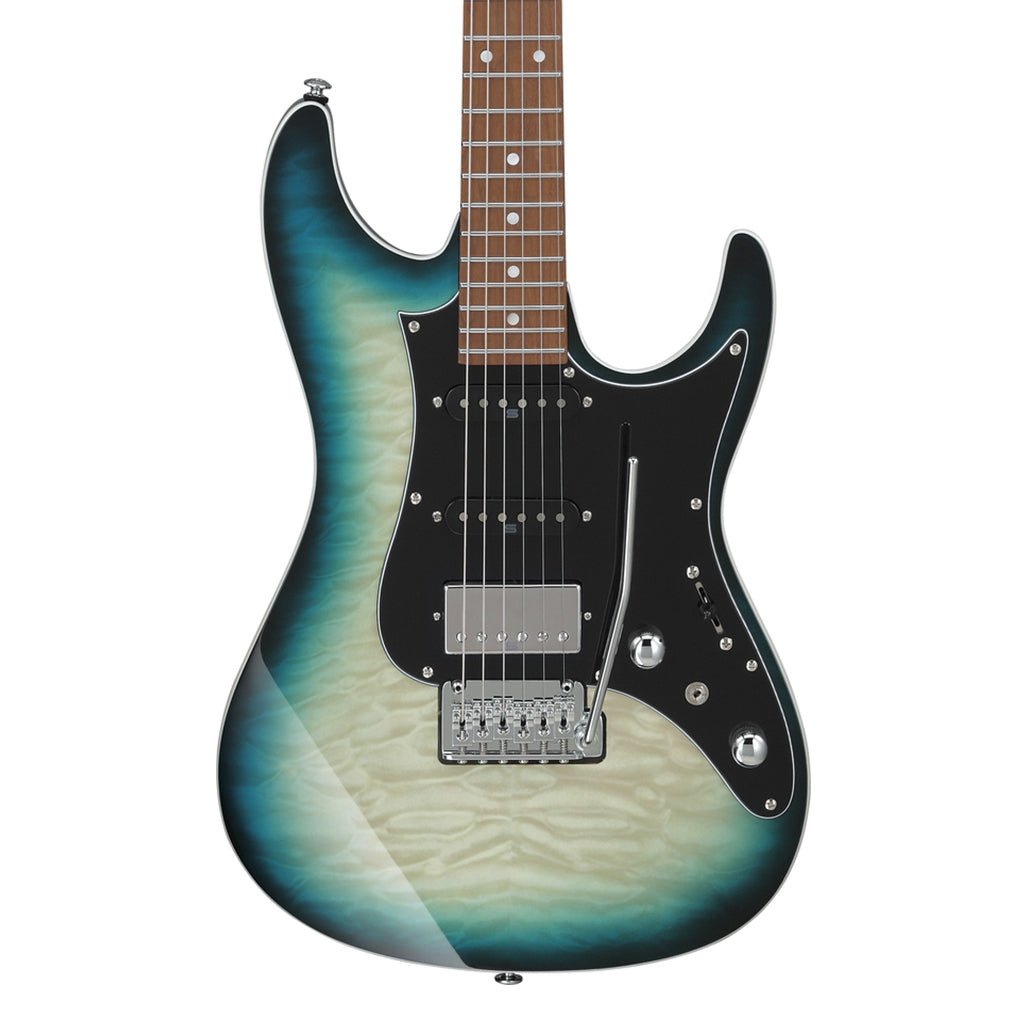 Ibanez AZ24P1QMDOB Electric Guitar Deep Ocean Blonde Electric Guitars Sky Music